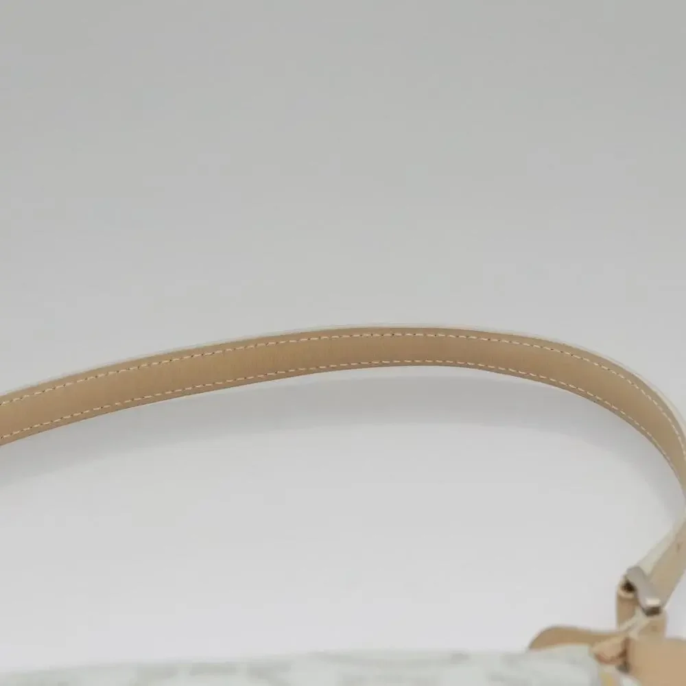 Salvatore Ferragamo Coated Canvas Accessory Pouch Gray